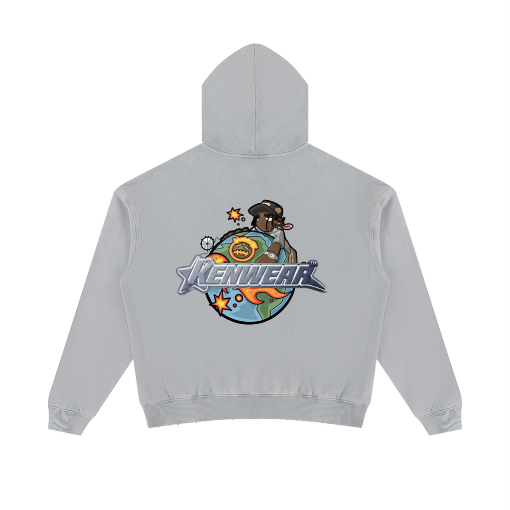 'KENWEAR' WASHED HOODIE