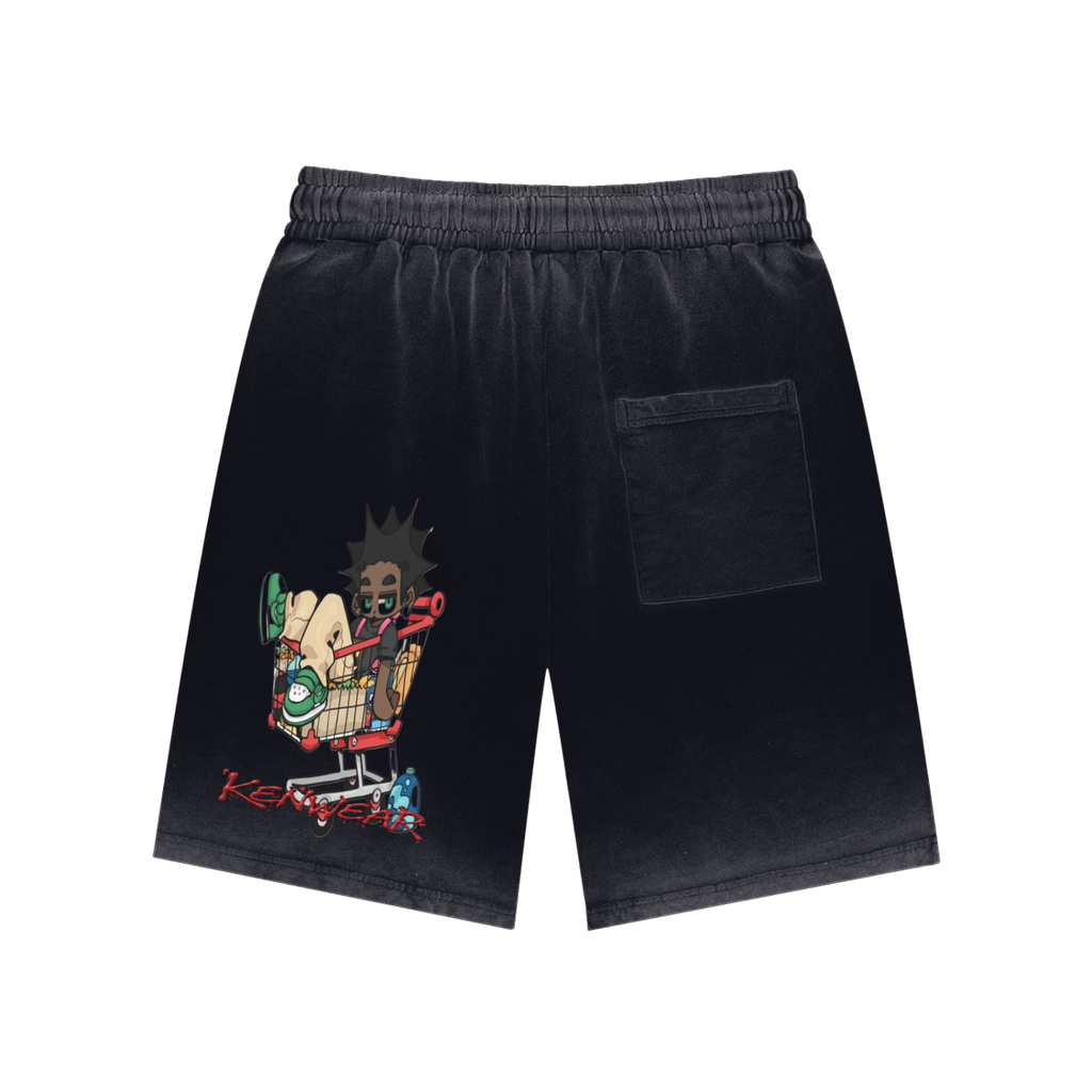 'KENWEAR' GRAPHIC CART JORTS