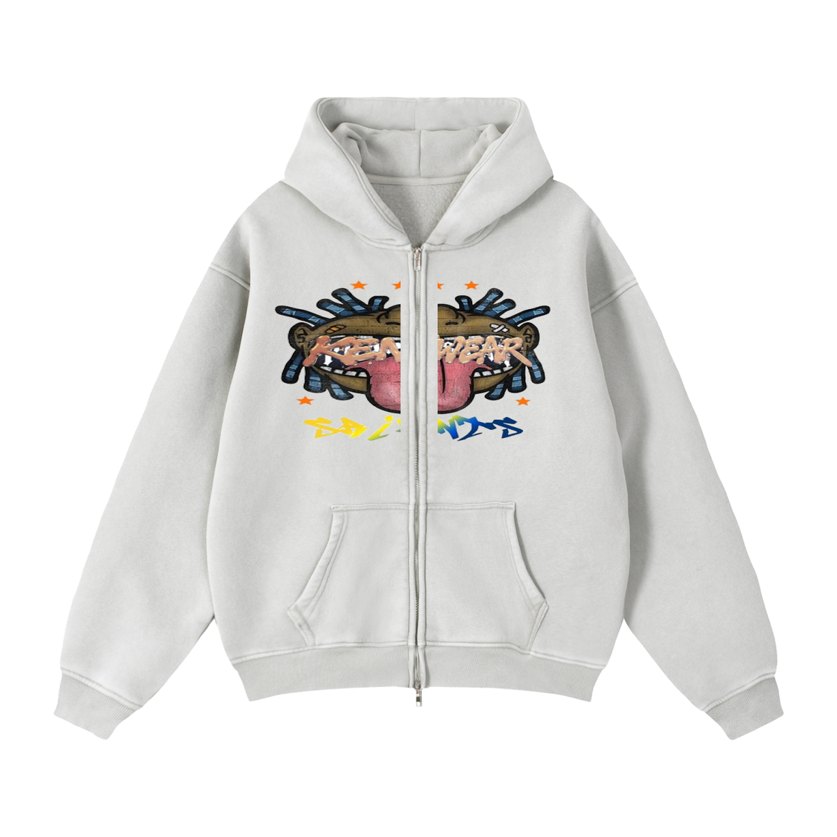 'KENWEAR' FLEECE ZIPUP