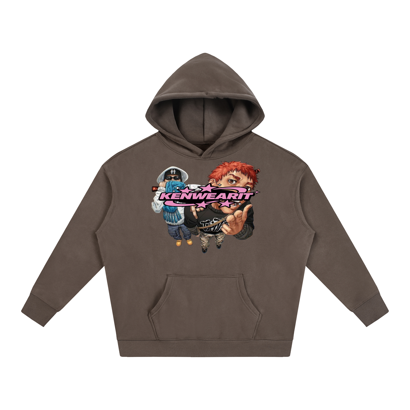 'KENWEARIT' JOCK HOODIE