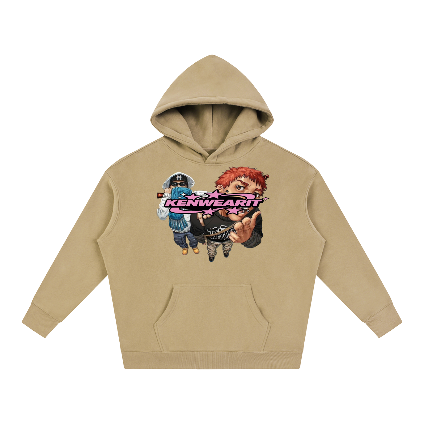 'KENWEARIT' JOCK HOODIE