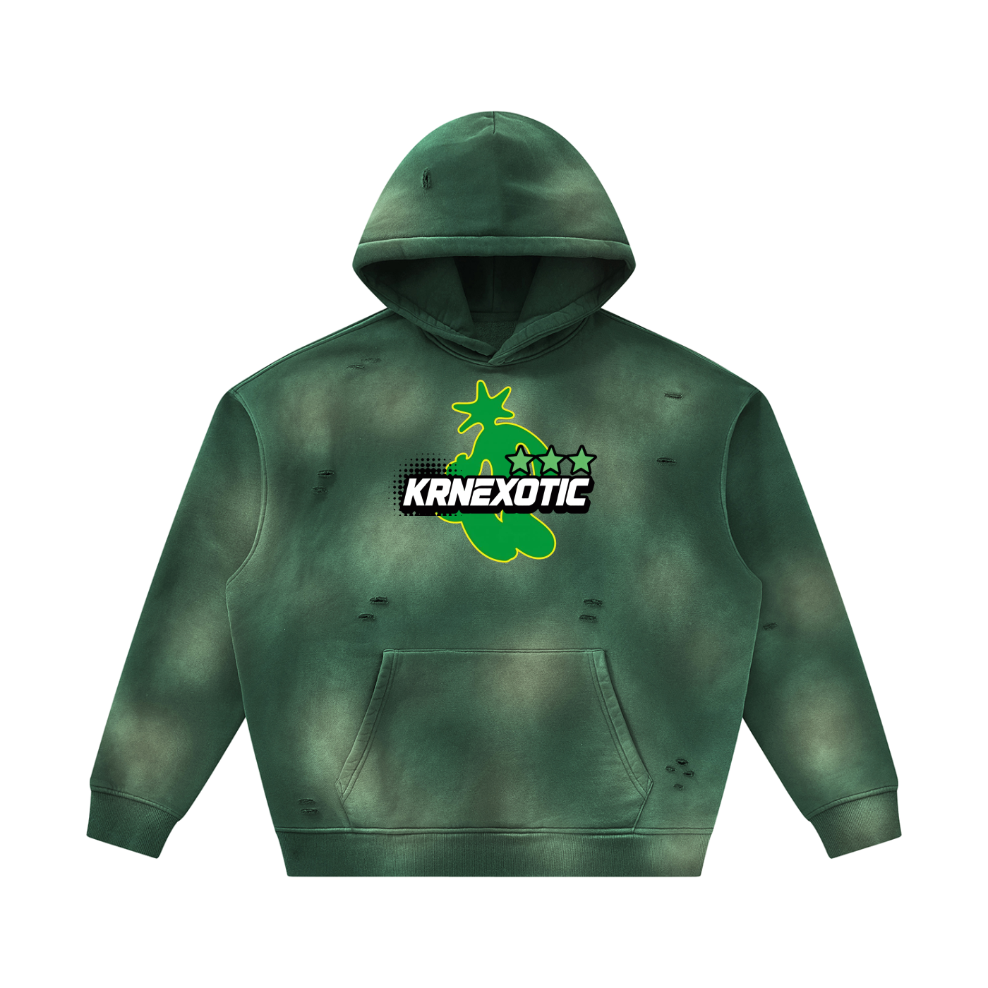 'KRNEXOTIC' FLEECE HOODIE