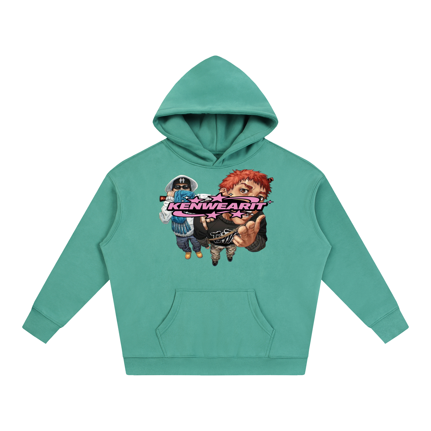 'KENWEARIT' JOCK HOODIE