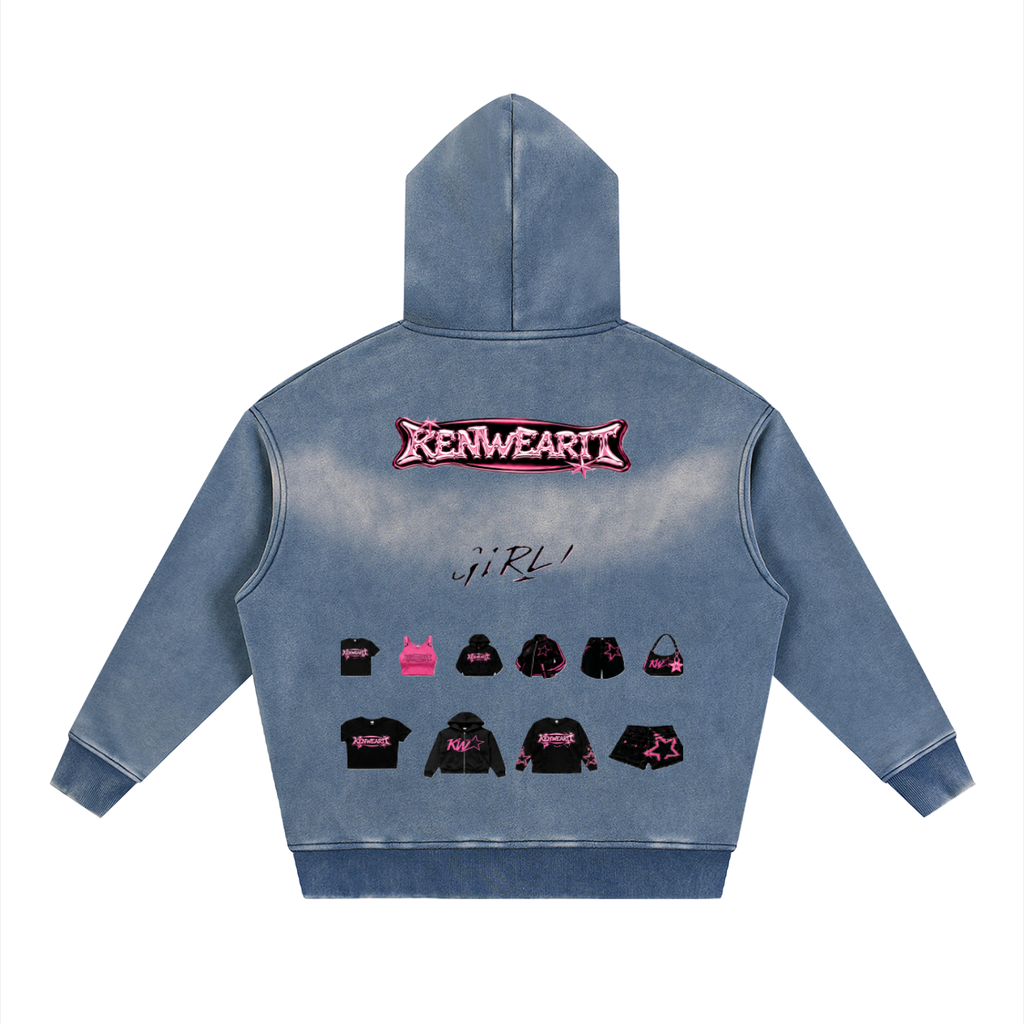 'KENWEARIT' ZIP UP