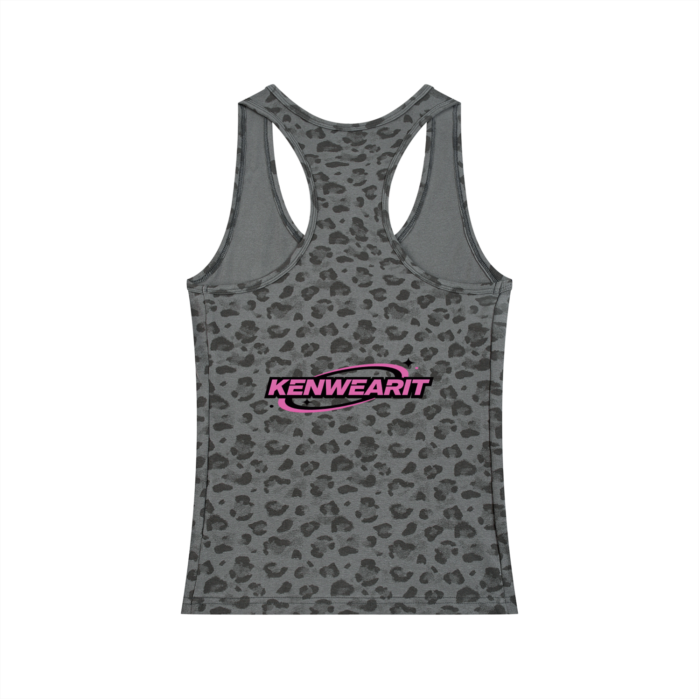 'KENWEARIT' LEOPARD TANK TOP