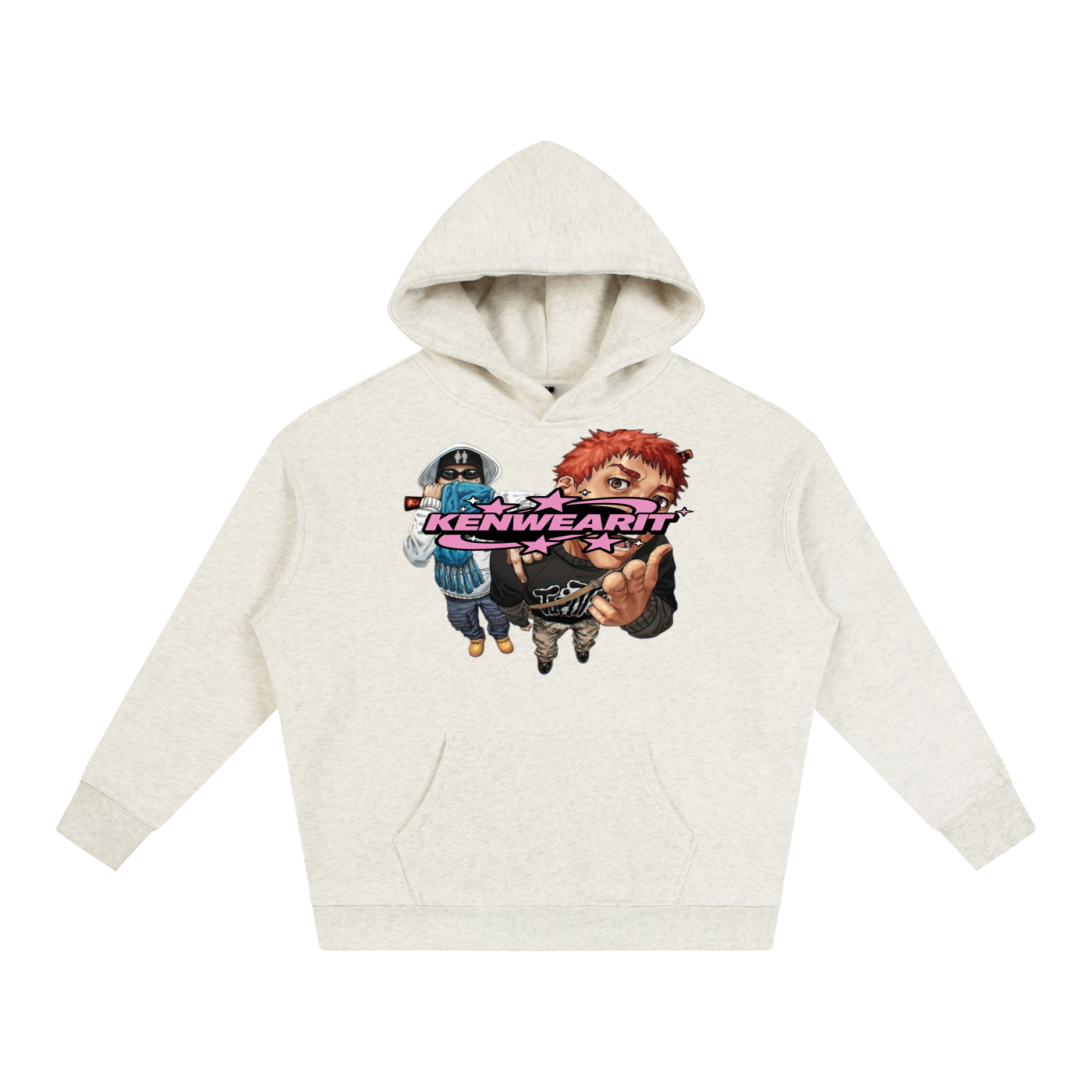 'KENWEARIT' JOCK HOODIE