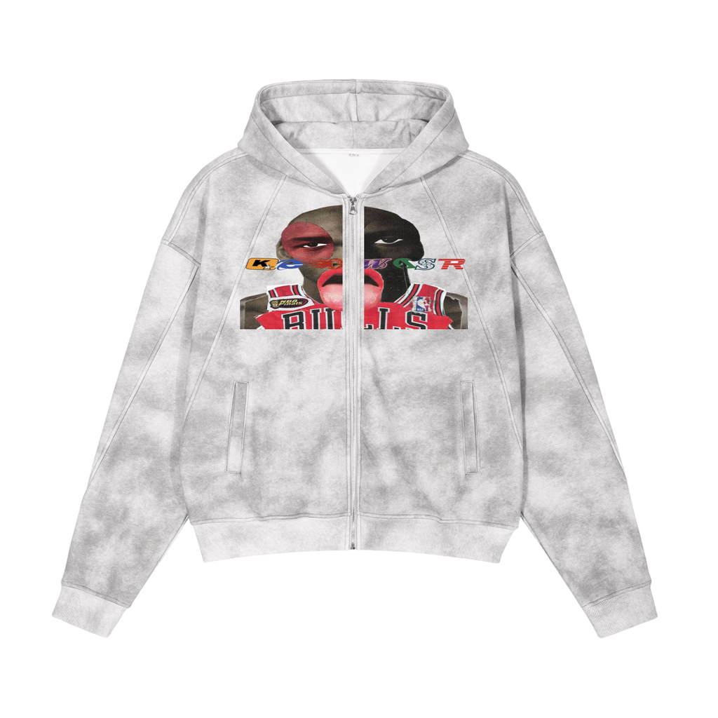 'KENWEAR' GRAPHIC ZIPUP HOODIE