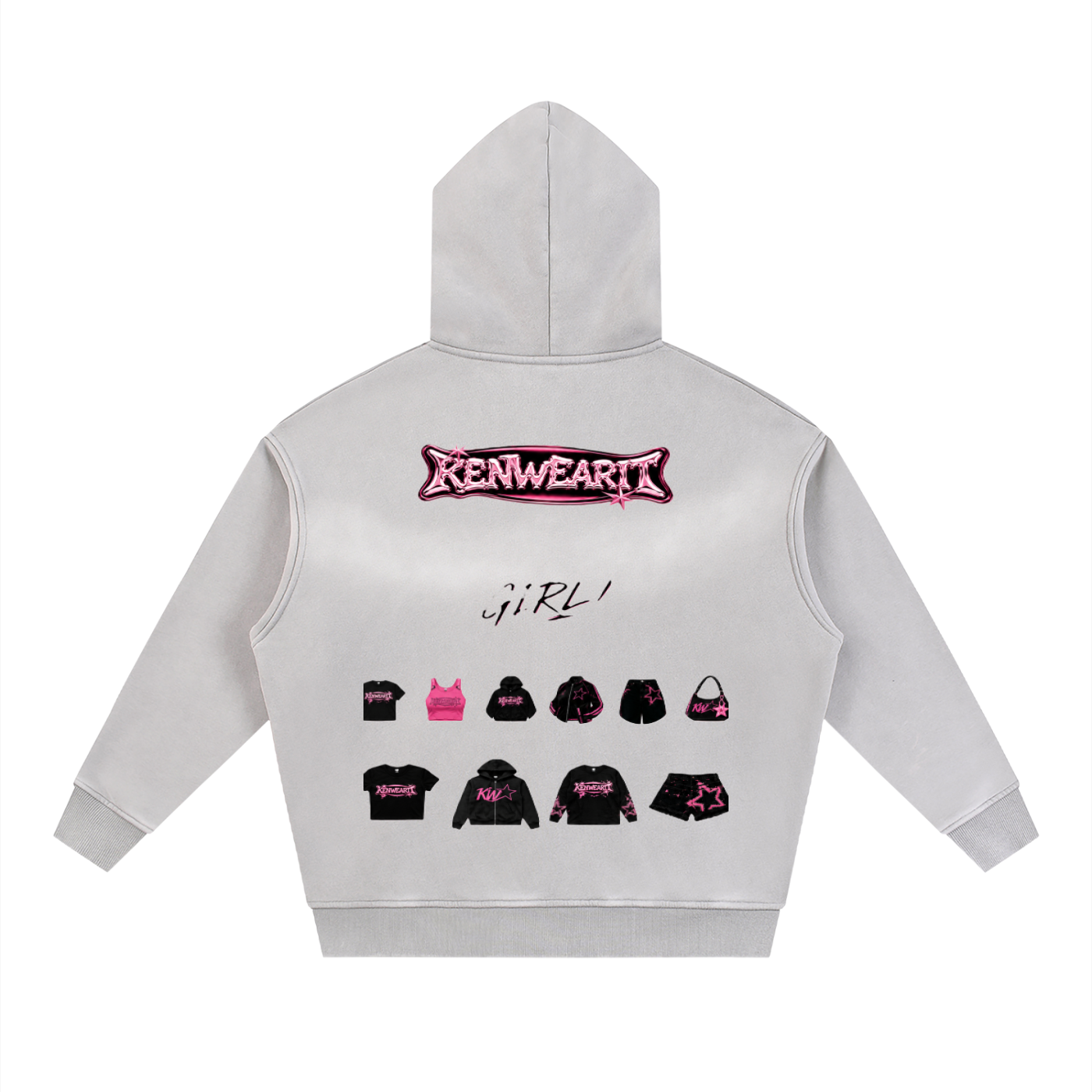'KENWEARIT' ZIP UP