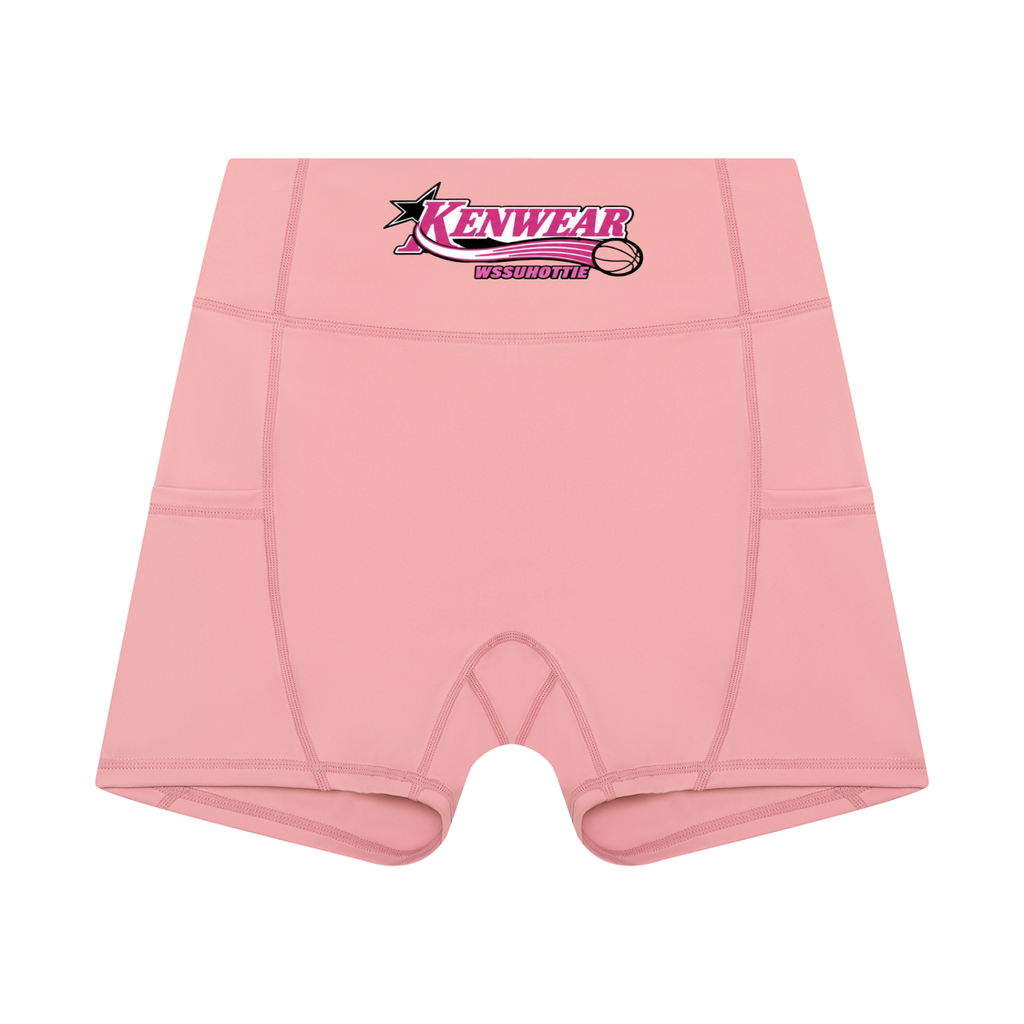 'KENWEAR WSSUHOTTIE' YOGA SHORTS