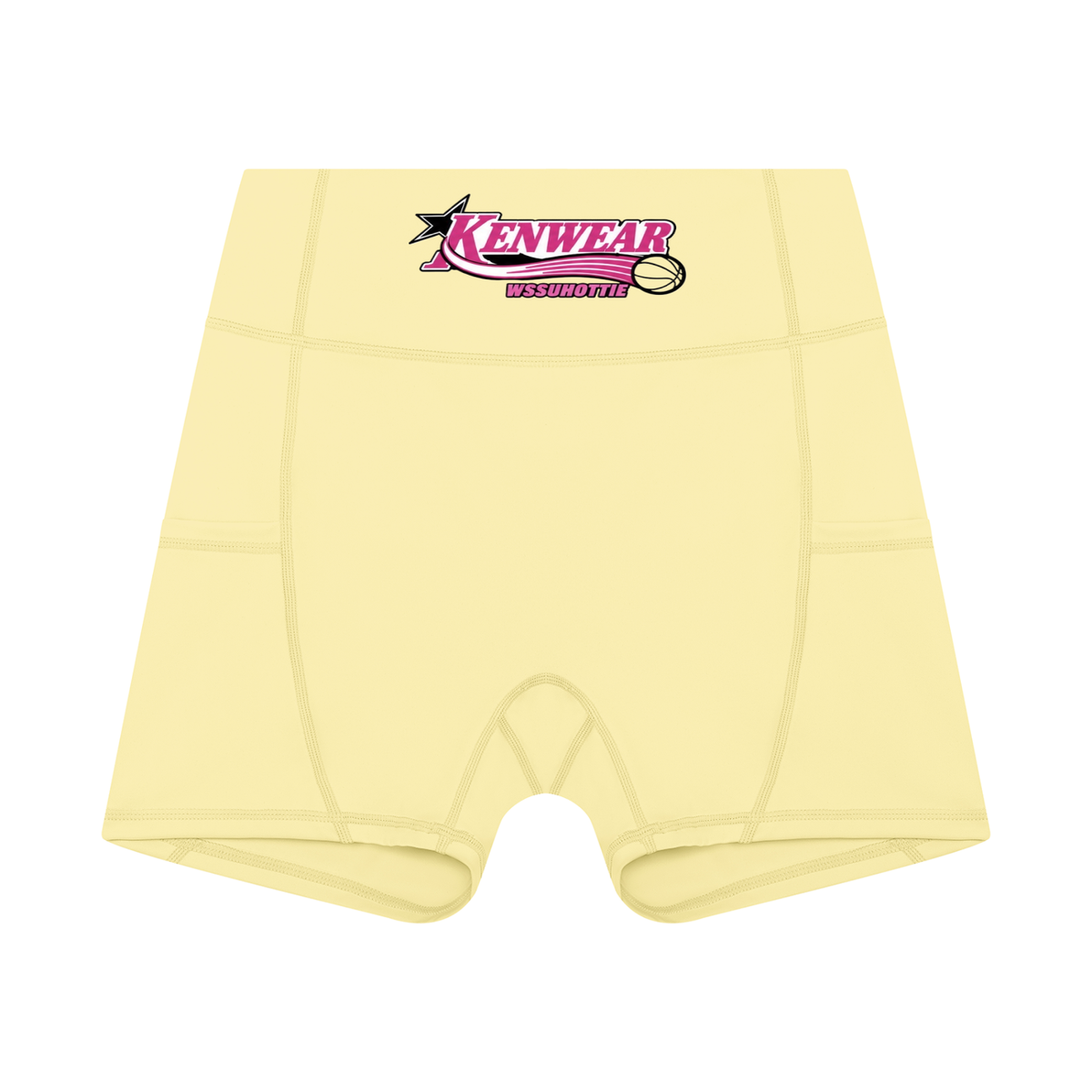 'KENWEAR WSSUHOTTIE' YOGA SHORTS