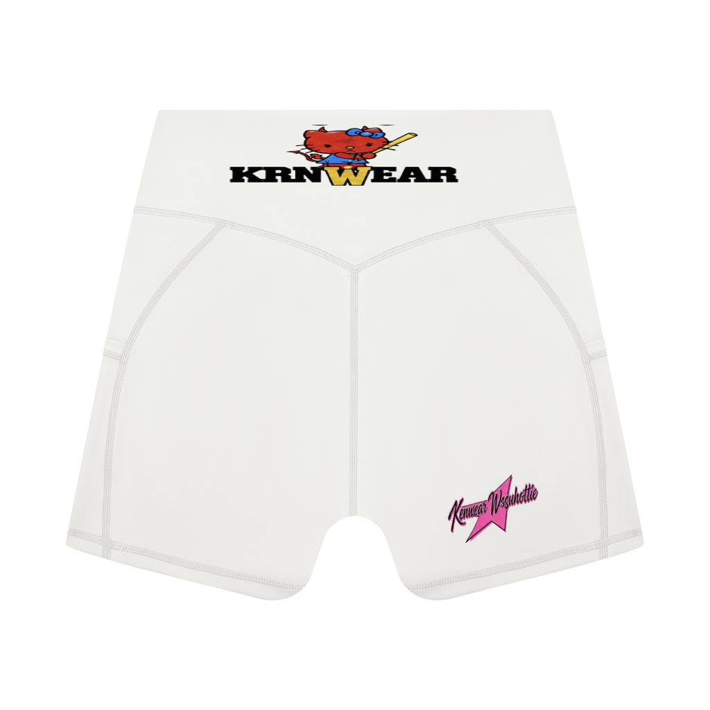 'KENWEAR WSSUHOTTIE' YOGA SHORTS