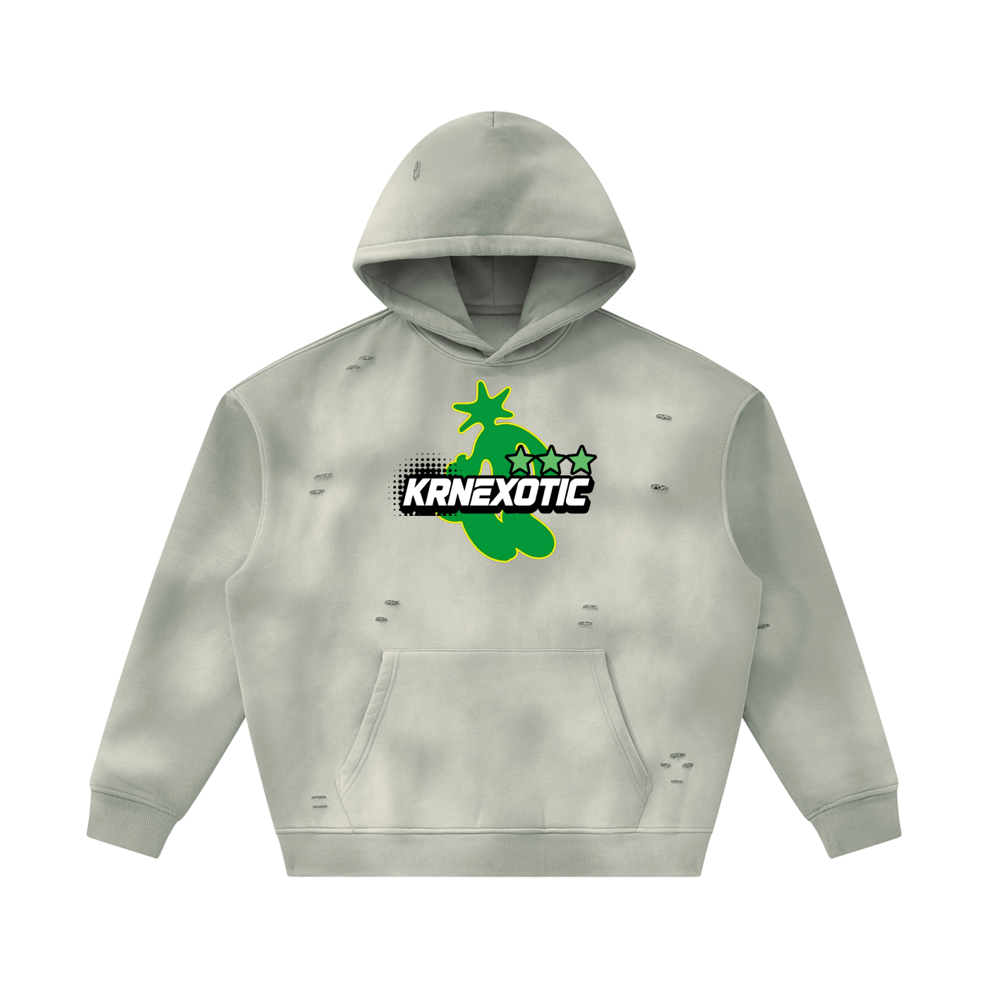 'KRNEXOTIC' FLEECE HOODIE