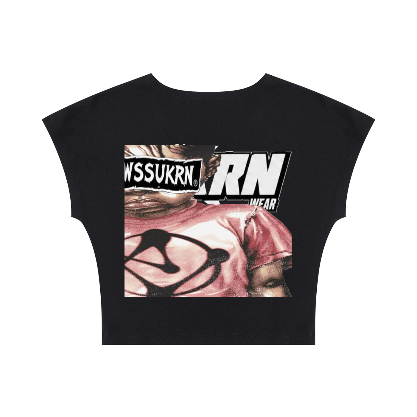 'WSSUKRN' CROP TEE