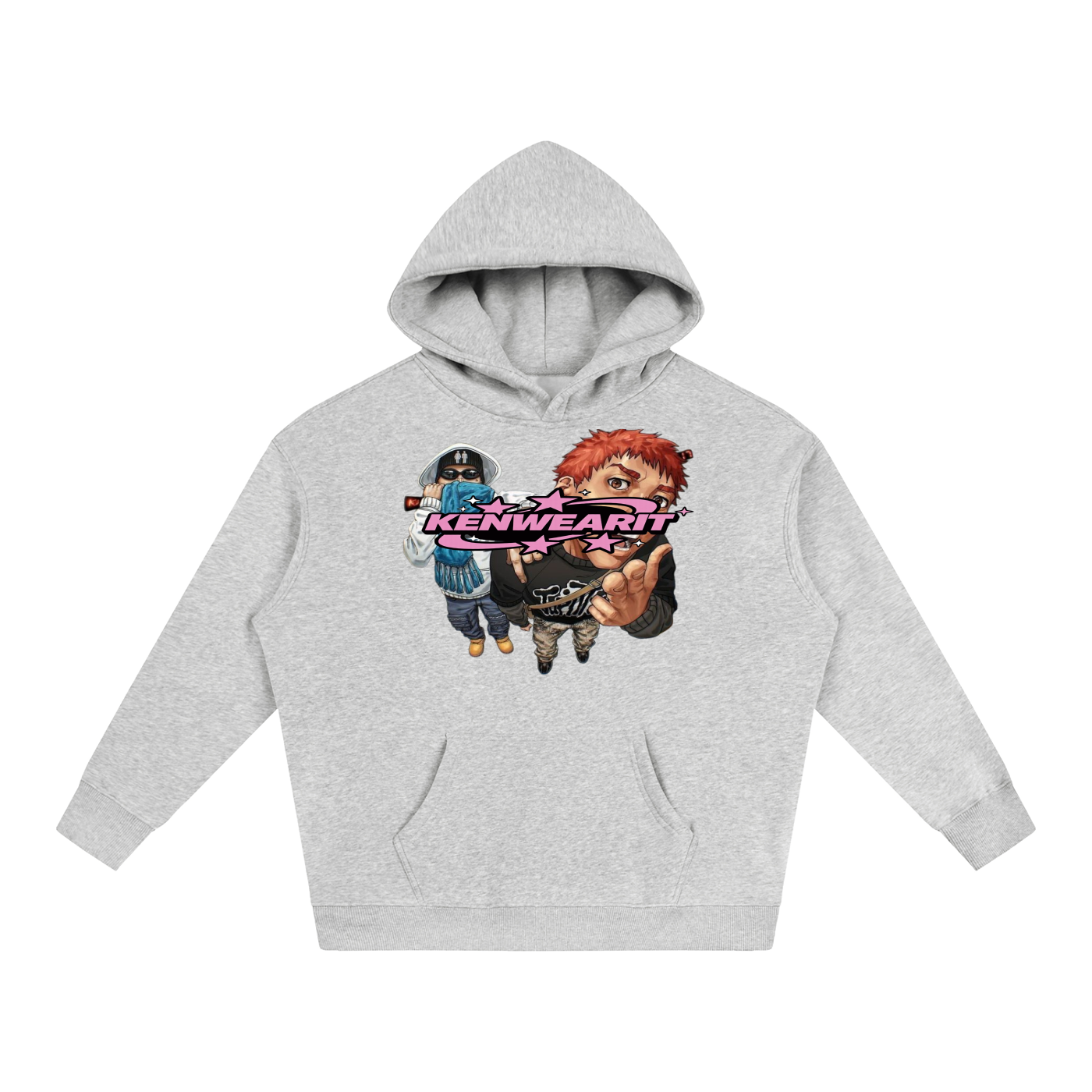 'KENWEARIT' JOCK HOODIE