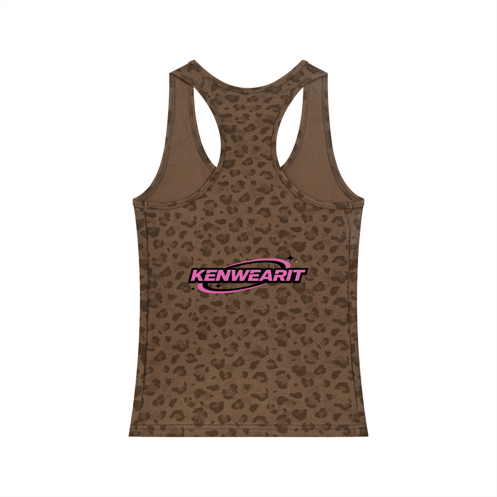 'KENWEARIT' LEOPARD TANK TOP