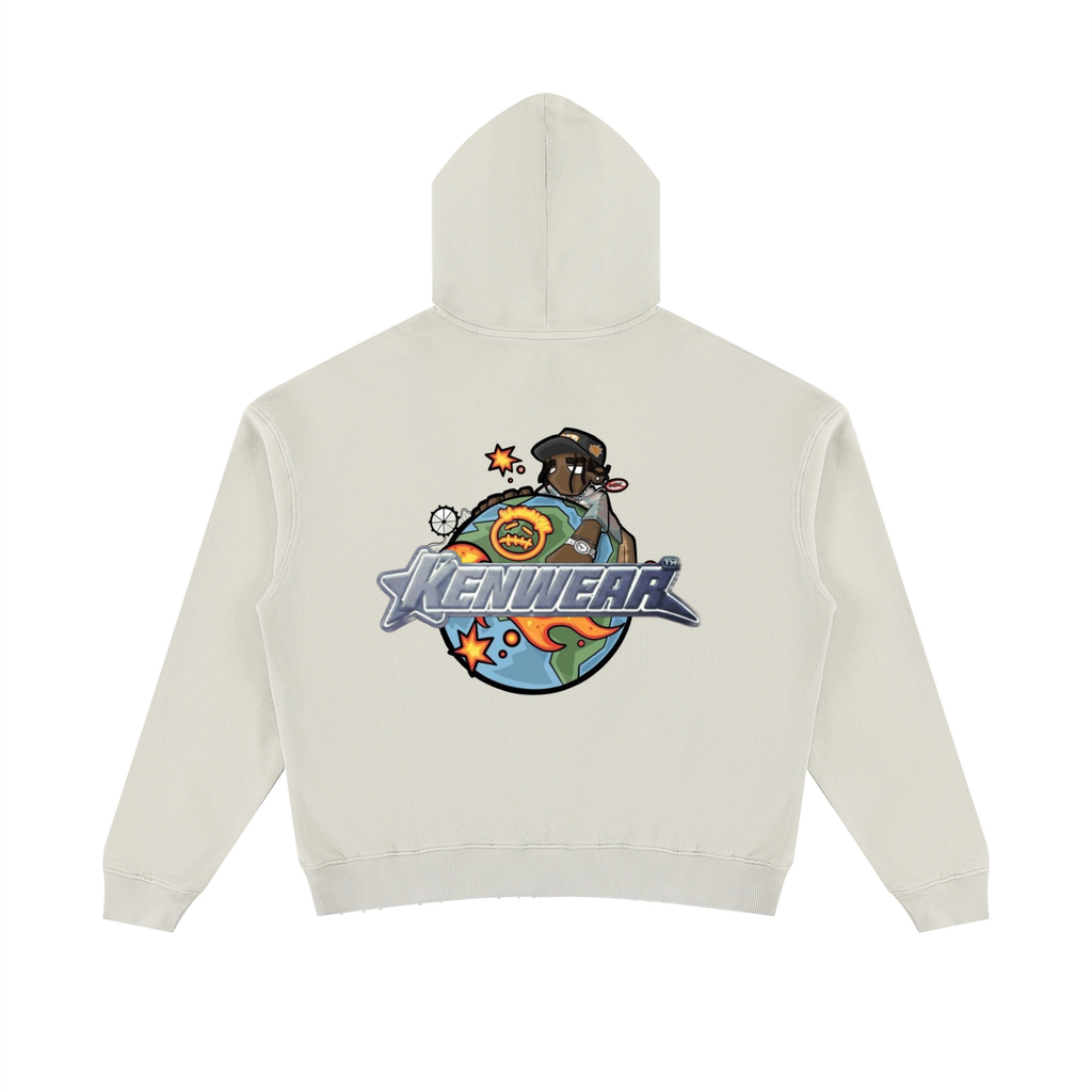 'KENWEAR' WASHED HOODIE