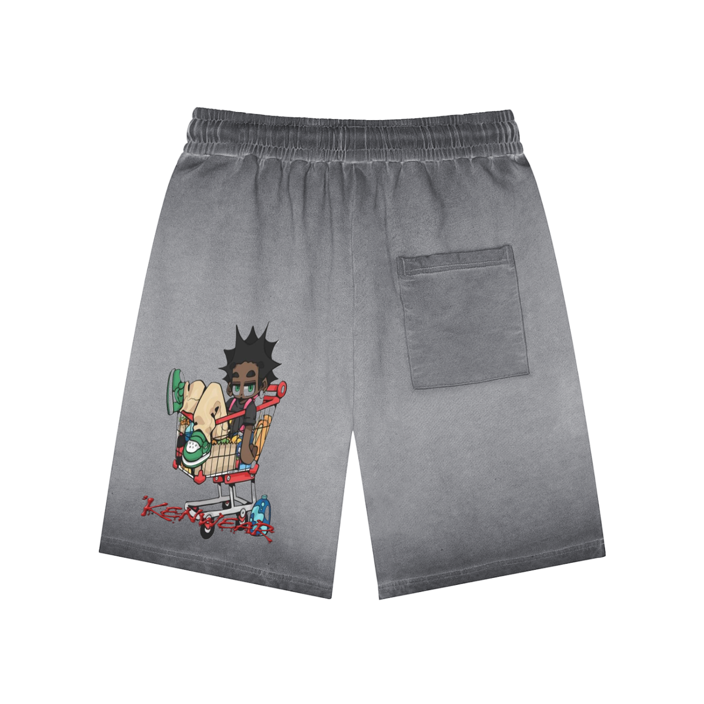 'KENWEAR' GRAPHIC CART JORTS