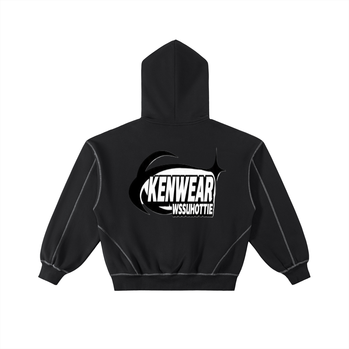 'KENWEAR WSSUHOTTIE' ZIP HOODIE