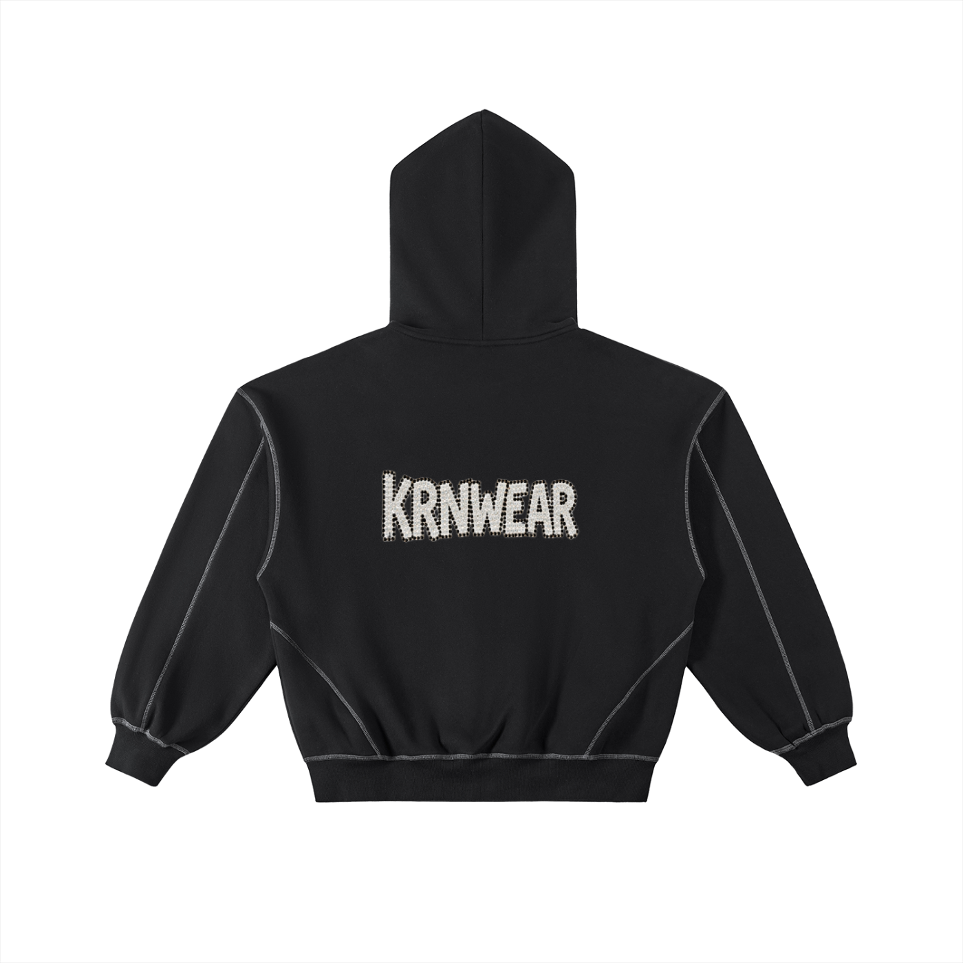 'KRNWEAR' FLEECE ZIP HOODIE