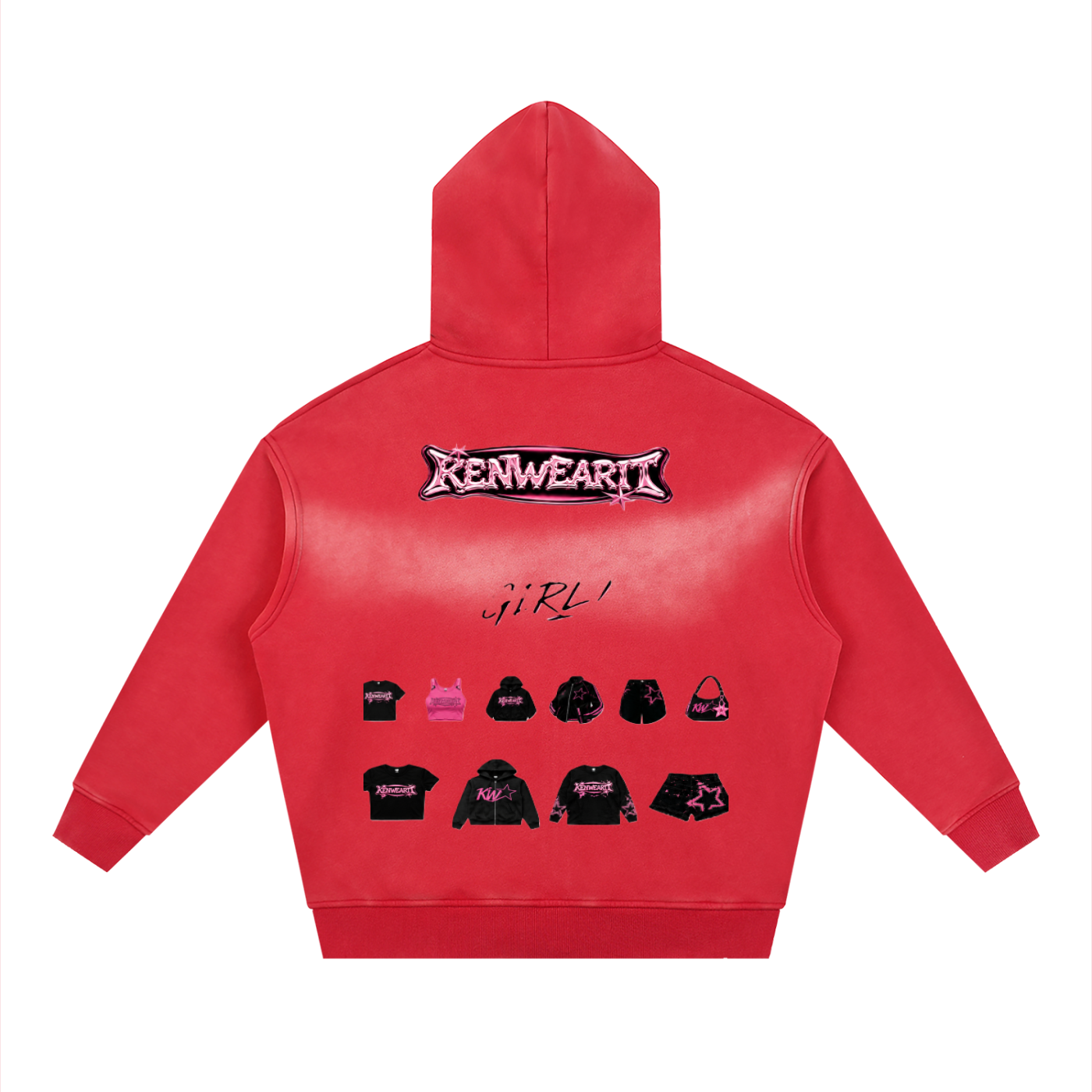 'KENWEARIT' ZIP UP