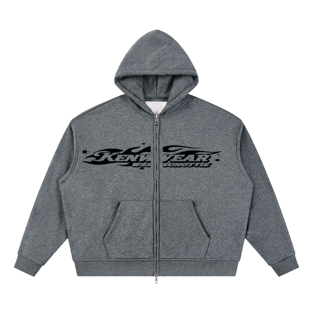 'KRNWEAR WSSUHOTTIE' ZIP UP
