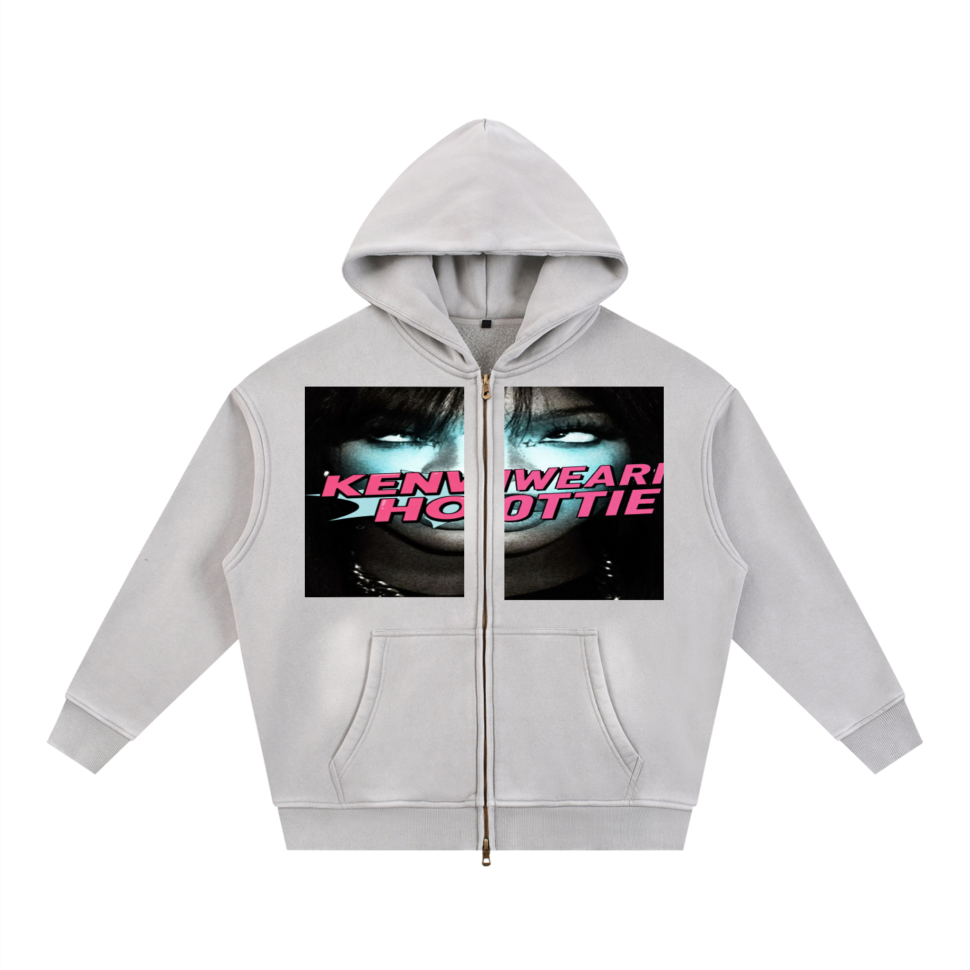 'KENWEARIT HOTTIE' ZIPUP
