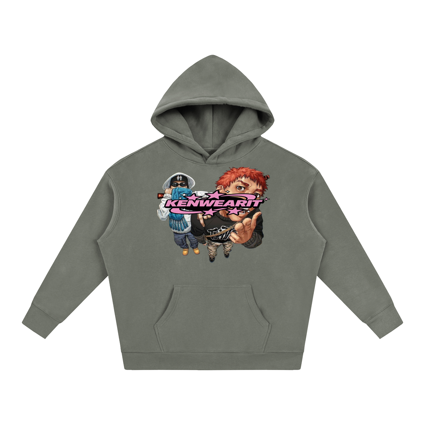 'KENWEARIT' JOCK HOODIE