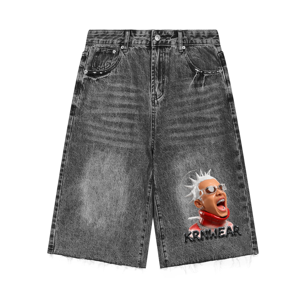 'KRNWEAR' DENIM JORTS