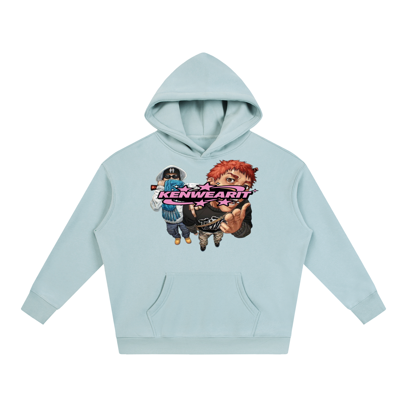 'KENWEARIT' JOCK HOODIE