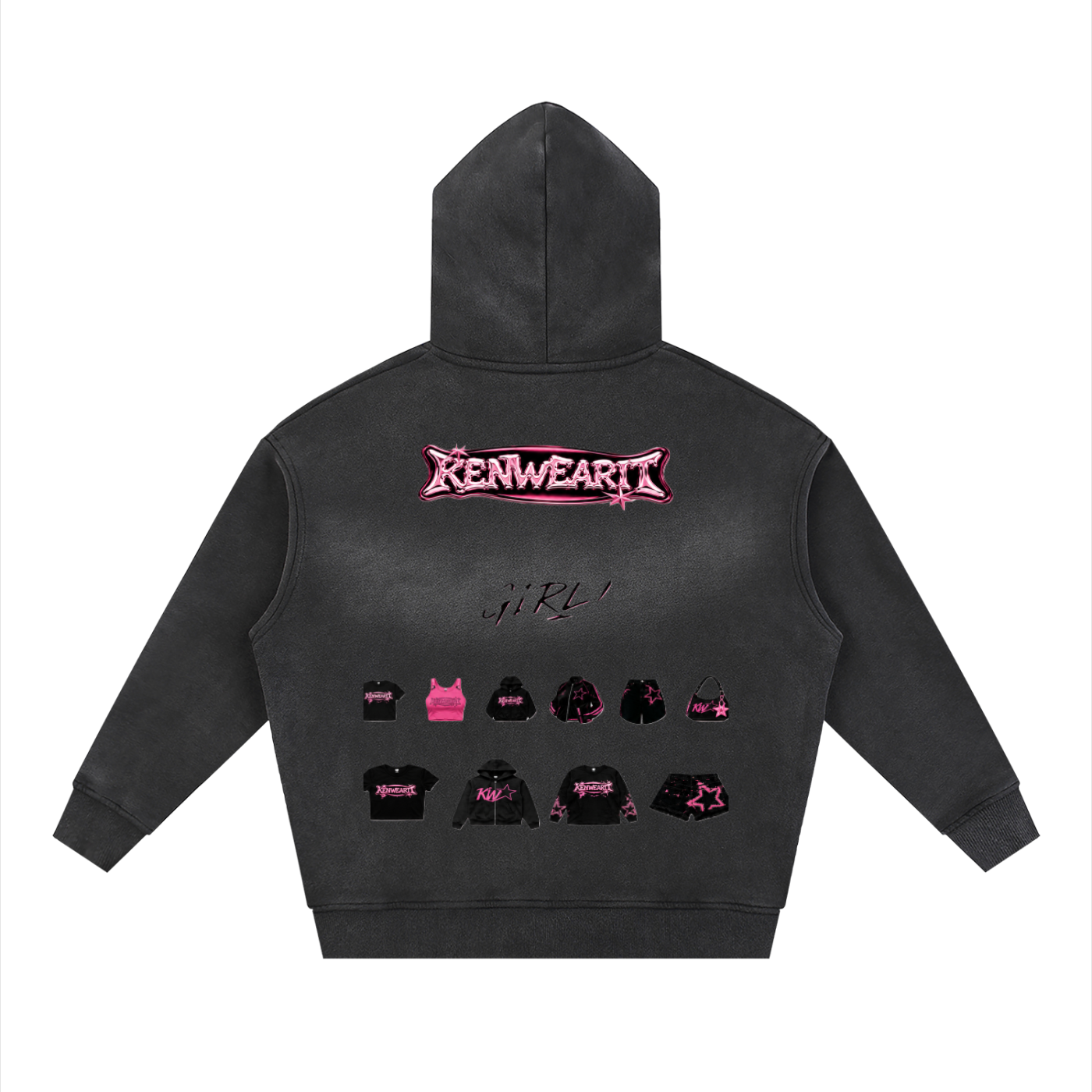 'KENWEARIT' ZIP UP