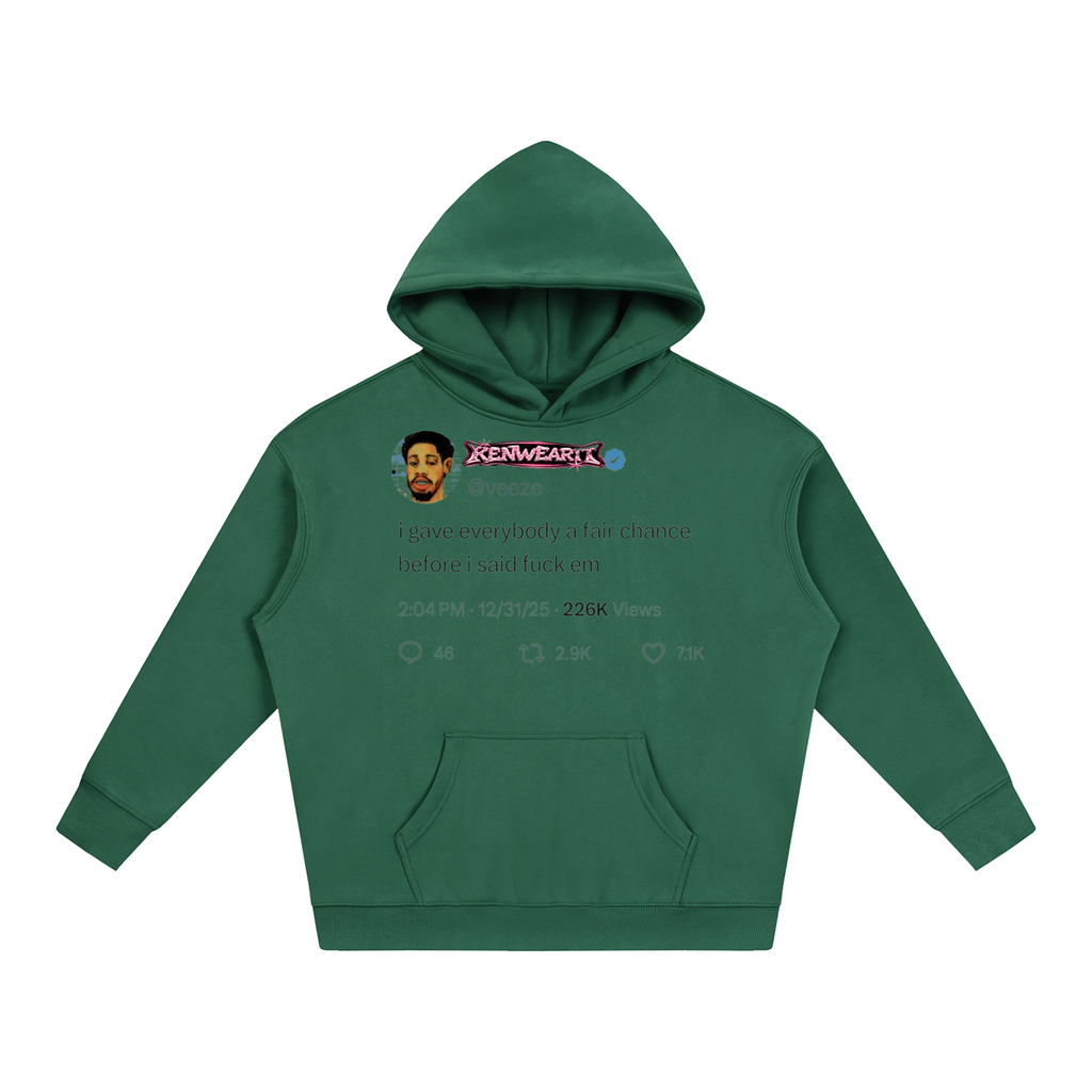 'KENWEAR' TWITTER FLEE HOODIE