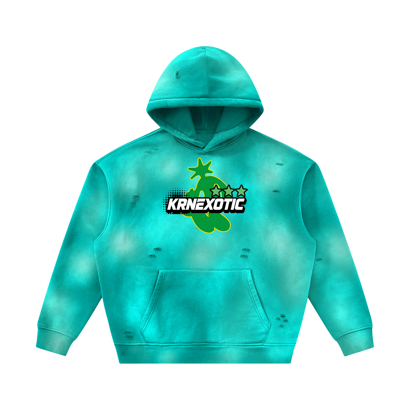 'KRNEXOTIC' FLEECE HOODIE