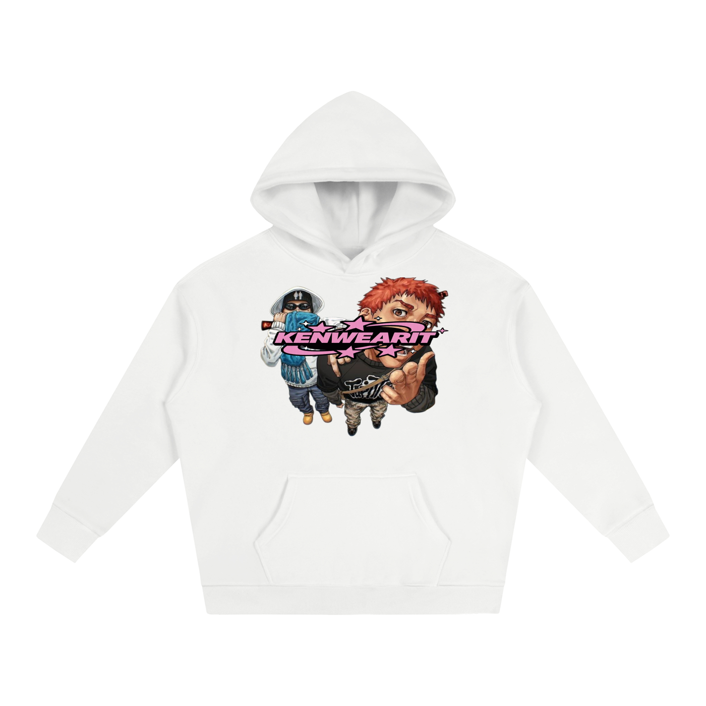 'KENWEARIT' JOCK HOODIE