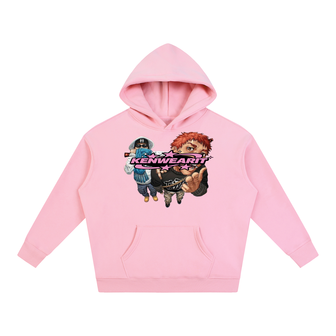 'KENWEARIT' JOCK HOODIE