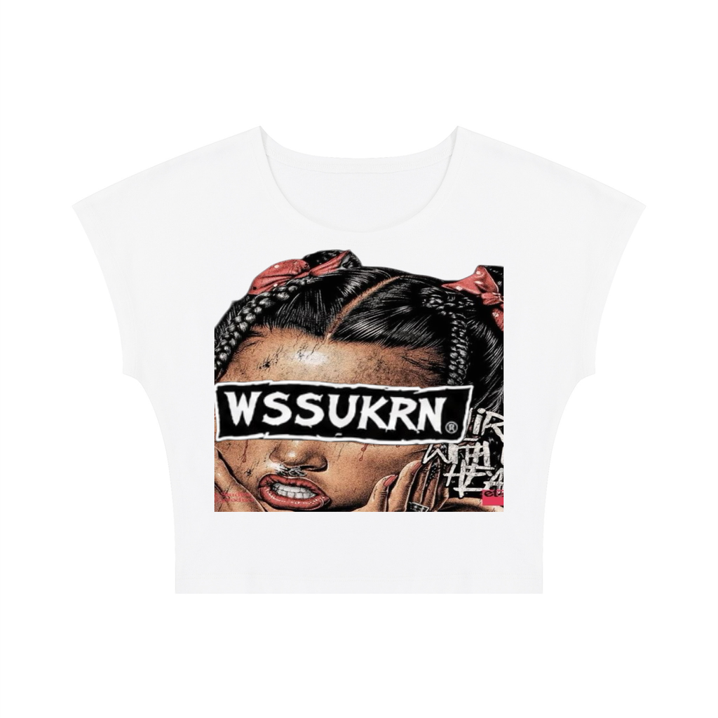 'WSSUKRN' CROP TEE