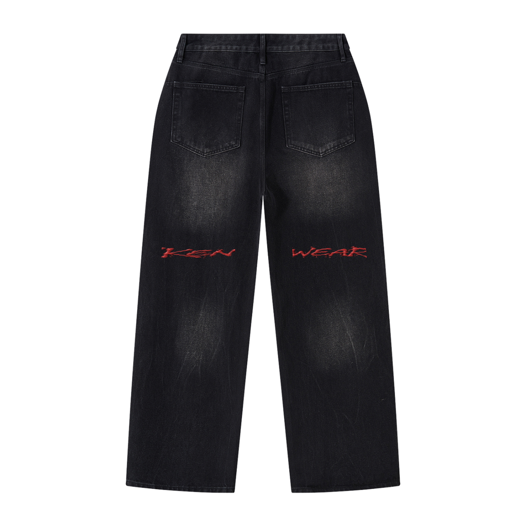 'KENWEAR' VINTAGE GRAPHIC JEANS