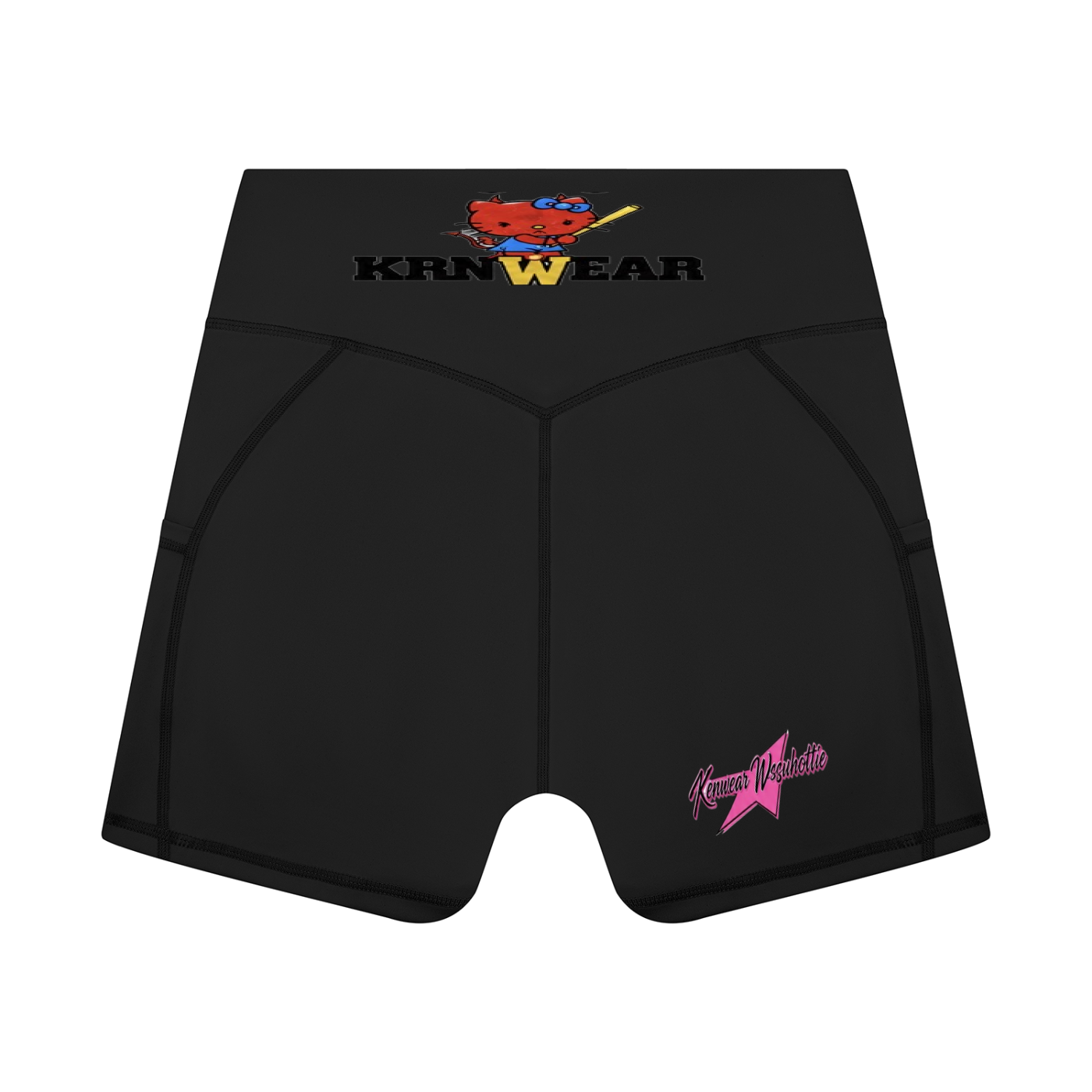 'KENWEAR WSSUHOTTIE' YOGA SHORTS