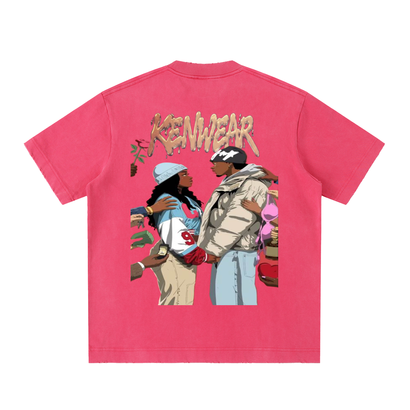 'KENWEAR' COUPLE GRAPHIC TEE