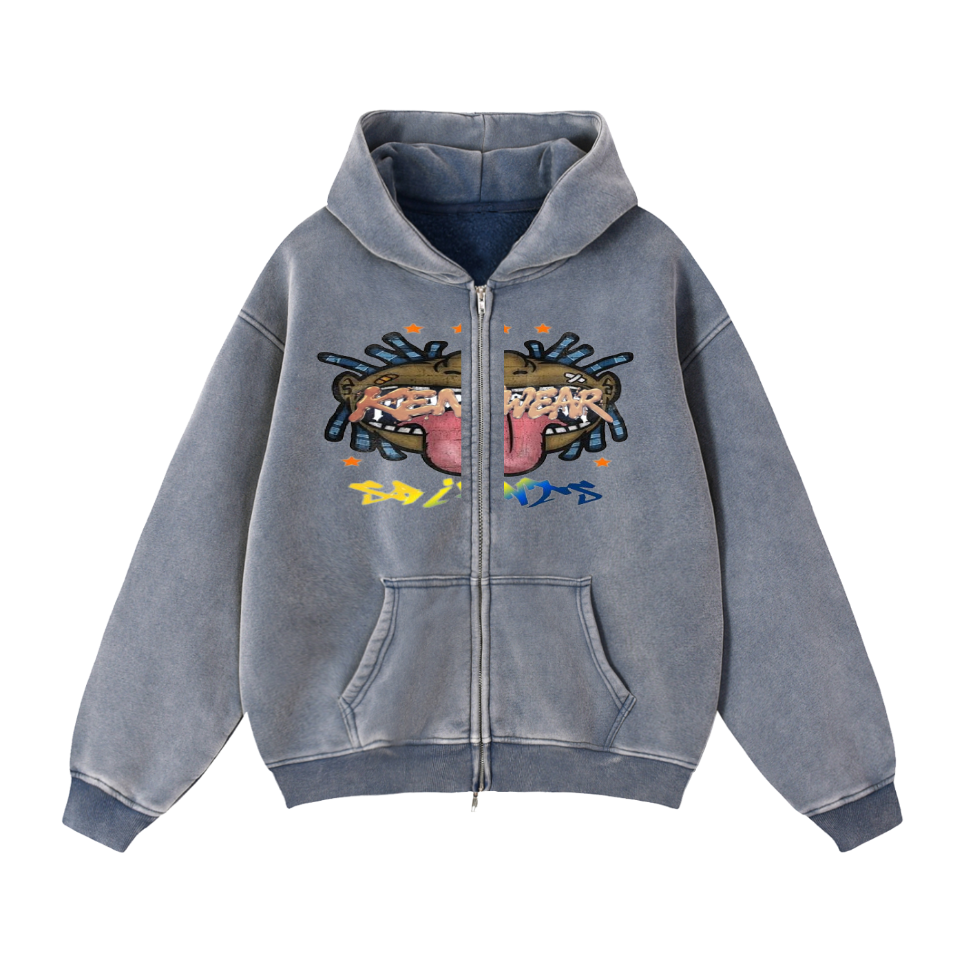 'KENWEAR' FLEECE ZIPUP